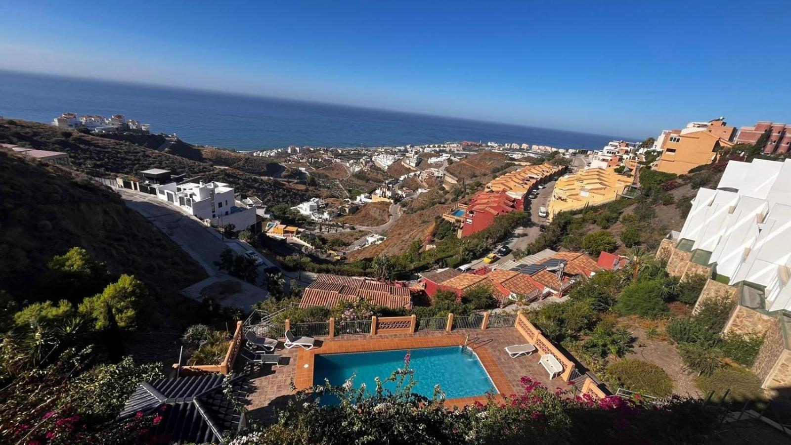 Villa Torrox Costa Sea View Esterno foto